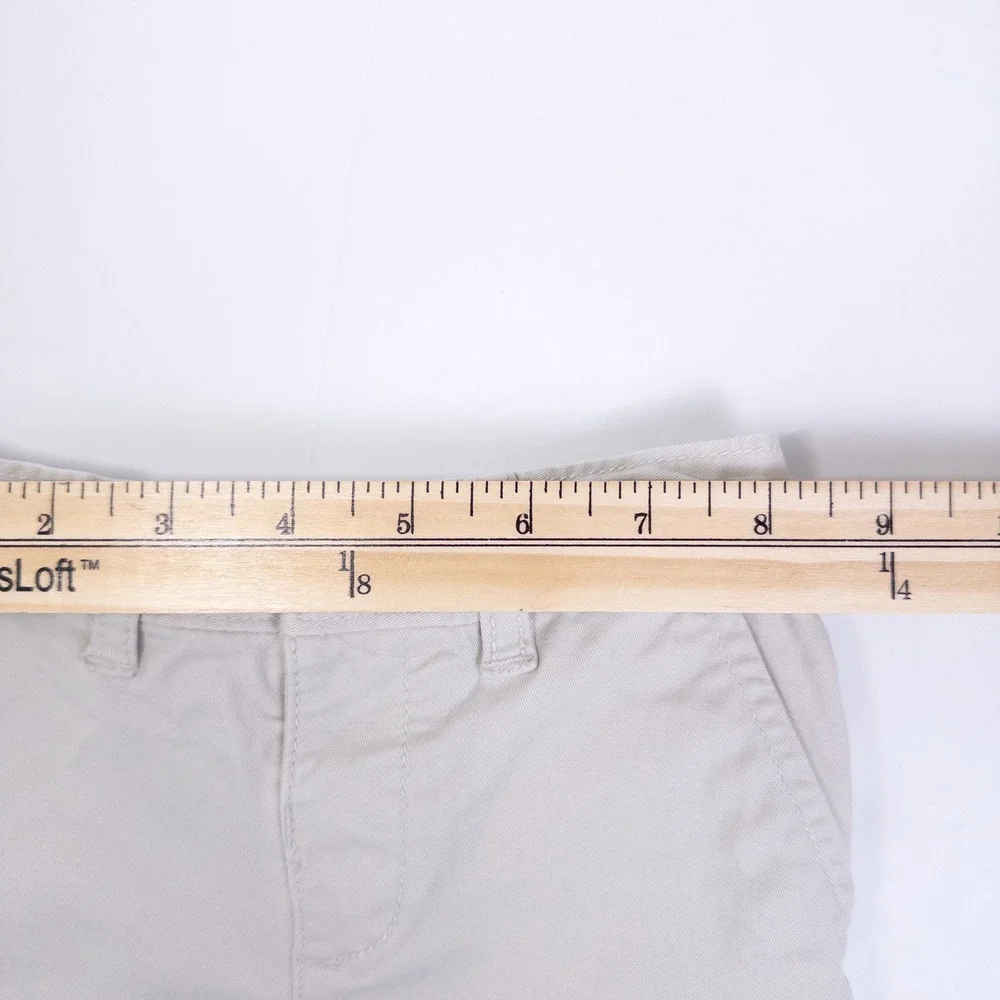 Baby Gap Chino Pants Kids 6-12M Ivory Stretch Twill Straight Leg Trousers‎